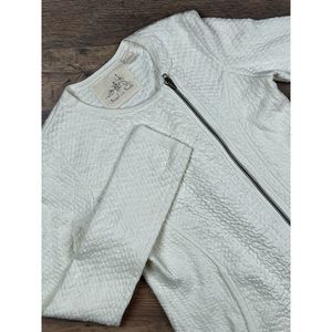 Angel Of The North (Anthropology) Cream Jacket Size‎ Small